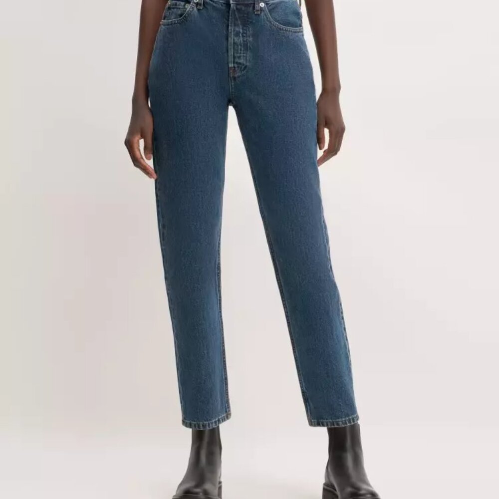 NWT EVERLANE The 90's Cheeky Jean Organic 31 Reg Button fly Jeans